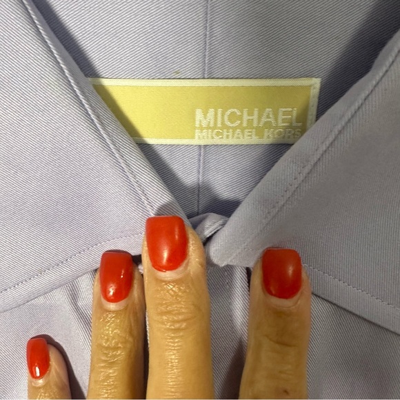 Michael Kors Light Purple Dress Shirt - Picture 3 of 4